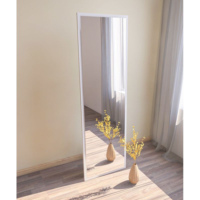 Casa si Gradina - Decoratiuni - Oglinzi - Oglinda de podea, Hanah Home, mdf, alb, 50x160x2.2 cm - Infinity.ro