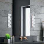 Casa si Gradina - Corpuri si surse de iluminat - Plafoniere, aplice si spoturi - Aplica de perete, Opviq, metal, alb, 10x10x60 cm - Infinity.ro