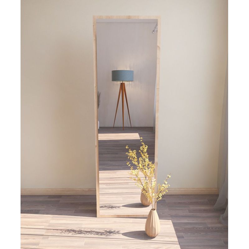 Casa si Gradina - Decoratiuni - Oglinzi - Oglinda de podea, Hanah Home, mdf, natural, 50x160x2.2 cm - Infinity.ro