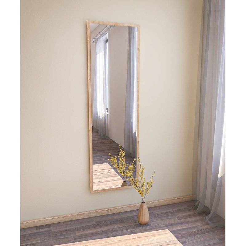 Casa si Gradina - Decoratiuni - Oglinzi - Oglinda de podea, Hanah Home, mdf, natural, 50x160x2.2 cm - Infinity.ro