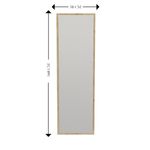 Casa si Gradina - Decoratiuni - Oglinzi - Oglinda de podea, Hanah Home, mdf, natural, 50x160x2.2 cm - Infinity.ro