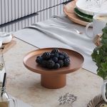 Casa si Gradina - Bucatarie si vesela - Vesela si tacamuri - Vesela pentru servire - Accesoriu decorativ, Aberto Design, metal, cupru, set 3 bucati, diametru 25.5/20.5/18.5 cm - Infinity.ro