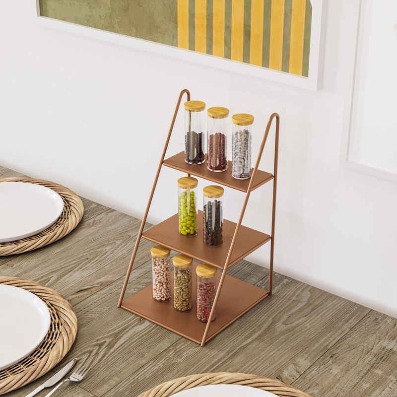Casa si Gradina - Decoratiuni - Obiecte decorative - Accesorii decorative - Accesoriu decorativ, Aberto Design, metal, cupru, 16x17x30.5 cm - Infinity.ro