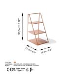 Casa si Gradina - Decoratiuni - Obiecte decorative - Accesorii decorative - Accesoriu decorativ, Aberto Design, metal, cupru, 16x17x30.5 cm - Infinity.ro