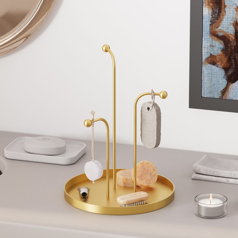 Casa si Gradina - Decoratiuni - Obiecte decorative - Accesorii decorative - Accesoriu decorativ, Aberto Design, metal, auriu, 20.5x27 cm - Infinity.ro