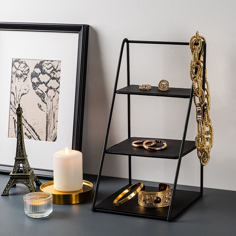 Casa si Gradina - Decoratiuni - Obiecte decorative - Accesorii decorative - Accesoriu decorativ, Aberto Design, metal, negru, 16x17x30.5 cm - Infinity.ro