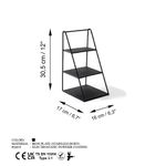 Casa si Gradina - Decoratiuni - Obiecte decorative - Accesorii decorative - Accesoriu decorativ, Aberto Design, metal, negru, 16x17x30.5 cm - Infinity.ro
