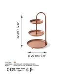Casa si Gradina - Decoratiuni - Obiecte decorative - Accesorii decorative - Accesoriu decorativ, Aberto Design, metal, cupru, 20x32 cm - Infinity.ro