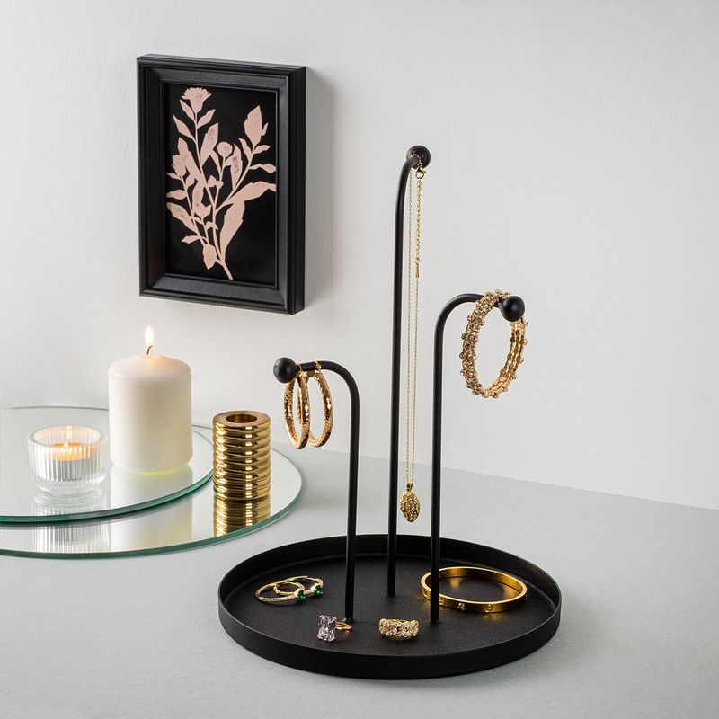 Casa si Gradina - Decoratiuni - Obiecte decorative - Accesorii decorative - Accesoriu decorativ, Aberto Design, metal, negru, 20.5x27 cm - Infinity.ro
