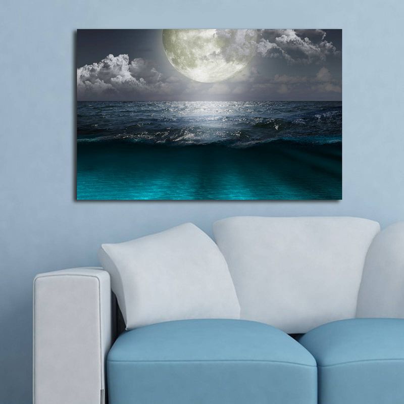 Casa si Gradina - Decoratiuni - Tablouri - Tablou decorativ cu led, Wallxpert, panza piele de caprioara, multicolor, 45x70 cm, 239SHN3280 - Infinity.ro