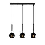 Casa si Gradina - Corpuri si surse de iluminat - Lustre si pendule - Candelabru, Opviq, metal, negru, 62x15x134 cm - Infinity.ro