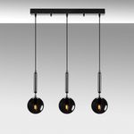 Casa si Gradina - Corpuri si surse de iluminat - Lustre si pendule - Candelabru, Opviq, metal, negru, 62x15x134 cm - Infinity.ro