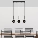 Casa si Gradina - Corpuri si surse de iluminat - Lustre si pendule - Candelabru, Opviq, metal, negru, 62x15x134 cm - Infinity.ro