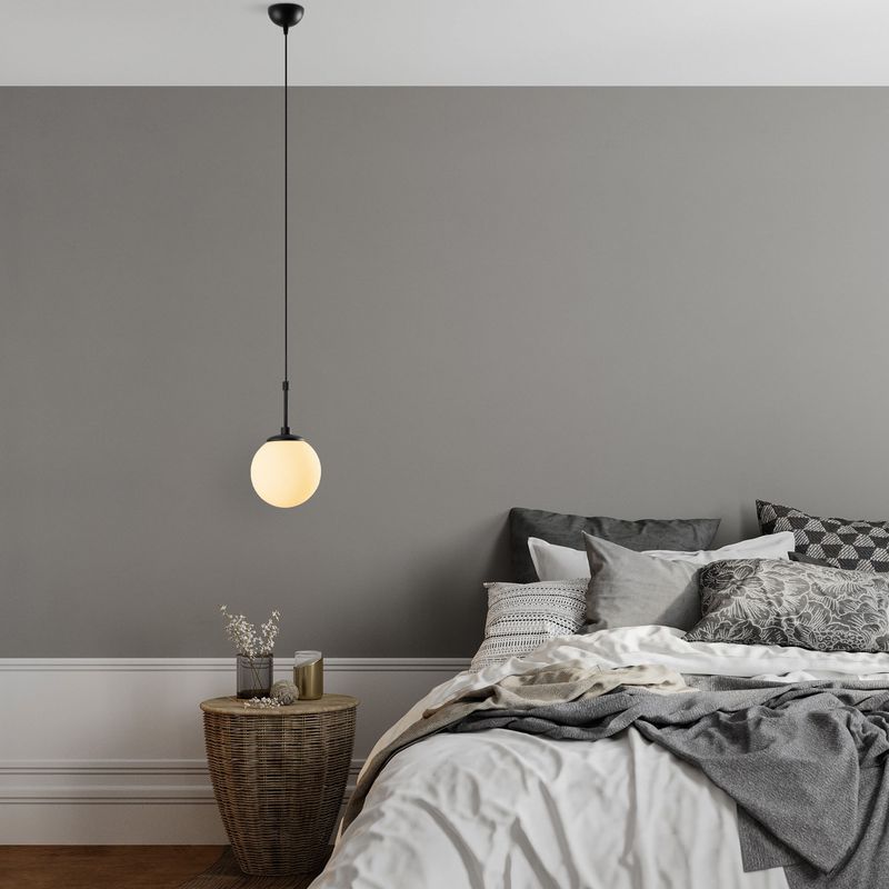 Casa si Gradina - Corpuri si surse de iluminat - Lustre si pendule - Candelabru, Opviq, metal, negru, 15x15x115 cm, inaltime reglabila - Infinity.ro