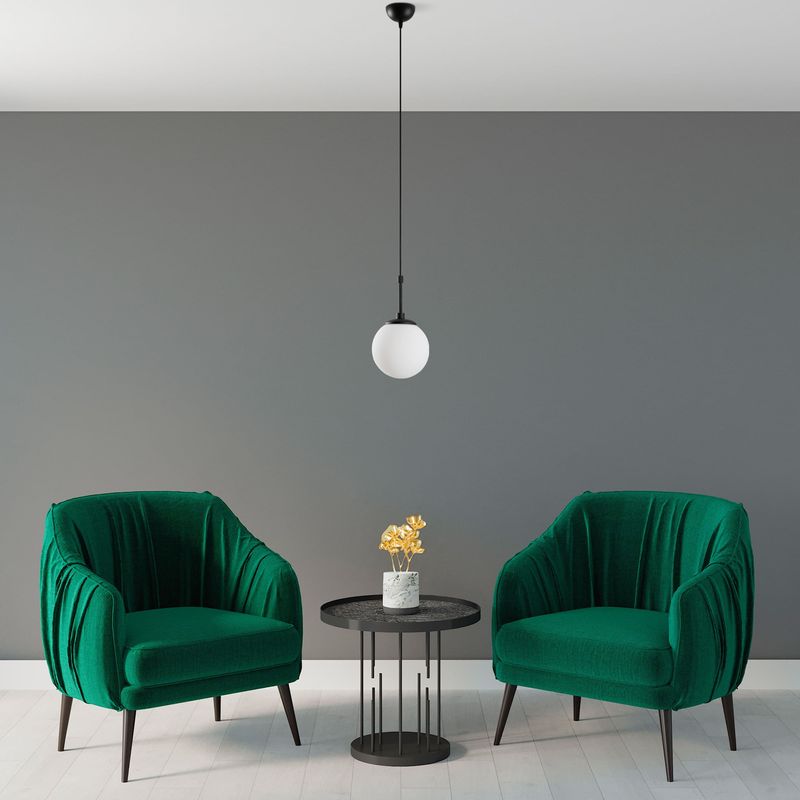 Casa si Gradina - Corpuri si surse de iluminat - Lustre si pendule - Candelabru, Opviq, metal, negru, 15x15x115 cm, inaltime reglabila - Infinity.ro