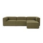 Casa si Gradina - Mobilier - Canapele si coltare - Coltare - Coltar, Hanah Home, in, verde, 296x185x66 cm - Infinity.ro
