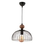 Casa si Gradina - Corpuri si surse de iluminat - Lustre si pendule - Candelabru, Opviq, metal, negru si natural, 60 cm - Infinity.ro