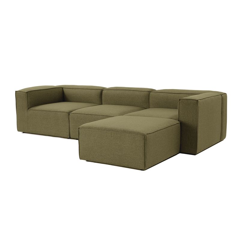 Casa si Gradina - Mobilier - Canapele si coltare - Coltare - Coltar, Hanah Home, in, verde, 296x185x66 cm - Infinity.ro