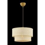 Casa si Gradina - Corpuri si surse de iluminat - Lustre si pendule - Candelabru, Opviq, corp metalic, crem, 30x30x65 cm - Infinity.ro