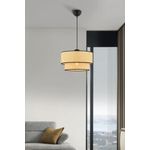 Casa si Gradina - Corpuri si surse de iluminat - Lustre si pendule - Candelabru, Opviq, corp metalic, camel, 30x30x65 cm - Infinity.ro