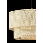 Casa si Gradina - Corpuri si surse de iluminat - Lustre si pendule - Candelabru, Opviq, corp metalic, crem, 30x30x65 cm - Infinity.ro