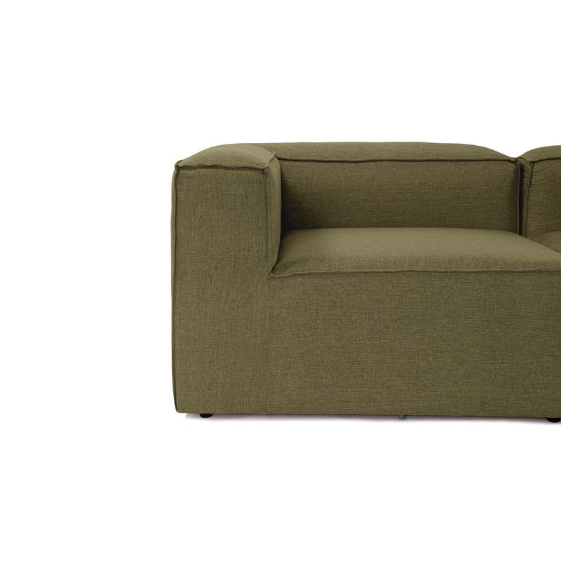 Casa si Gradina - Mobilier - Canapele si coltare - Coltare - Coltar, Hanah Home, in, verde, 296x185x66 cm - Infinity.ro