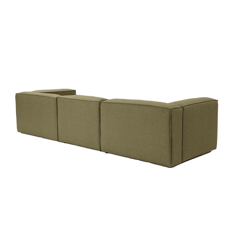 Casa si Gradina - Mobilier - Canapele si coltare - Coltare - Coltar, Hanah Home, in, verde, 296x185x66 cm - Infinity.ro