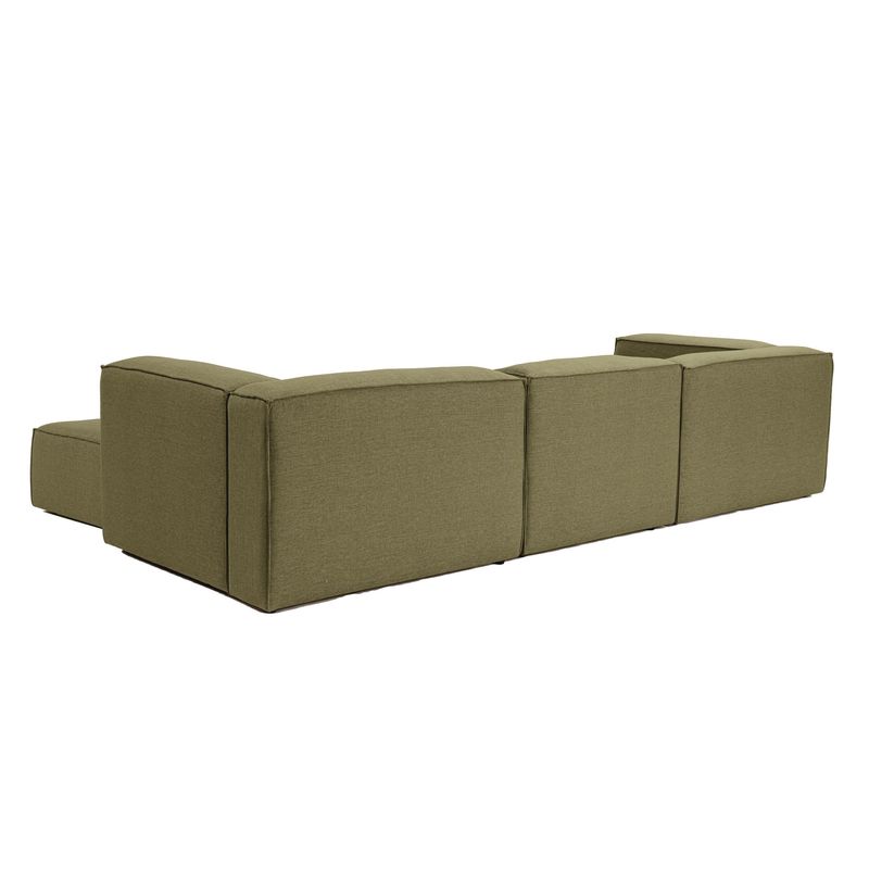 Casa si Gradina - Mobilier - Canapele si coltare - Coltare - Coltar, Hanah Home, in, verde, 296x185x66 cm - Infinity.ro