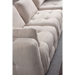 Casa si Gradina - Mobilier - Canapele si coltare - Coltare - Coltar, Atelier Del Sofa, lemn fag si pal, bej, 180x120x65 cm - Infinity.ro