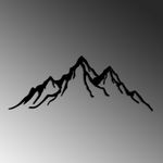 Casa si Gradina - Decoratiuni - Decoratiuni perete - Accesoriu decorativ de perete, Wallxpert, metal, negru, 52x20 cm - Infinity.ro