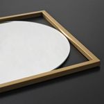 Casa si Gradina - Decoratiuni - Oglinzi - Oglinda, Hanah Home, mdf, auriu, 40x167 cm - Infinity.ro