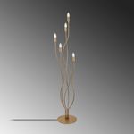 Casa si Gradina - Corpuri si surse de iluminat - Veioze si lampi - Lampadare - Lampadar, Opviq, metal, auriu, 35x35x155 cm - Infinity.ro
