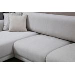 Casa si Gradina - Mobilier - Canapele si coltare - Coltare - Coltar extensibil, Hanah Home, lemn fag si pal, bej, 287x169x96 cm - Infinity.ro