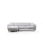 Casa si Gradina - Mobilier - Canapele si coltare - Coltare - Coltar extensibil, Hanah Home, lemn fag si pal, bej, 287x169x96 cm - Infinity.ro