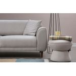 Casa si Gradina - Mobilier - Canapele si coltare - Coltare - Coltar extensibil, Hanah Home, lemn fag si pal, bej, 287x169x96 cm - Infinity.ro