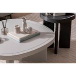 Casa si Gradina - Mobilier - Mese si birouri - Masute de cafea - Masuta de cafea, Hanah Home, mdf, gri, 92x92x35 cm - Infinity.ro
