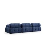Casa si Gradina - Mobilier - Canapele si coltare - Canapele - Canapea 3 locuri, Atelier Del Sofa, 100% poliester, albastru inchis, 290x95x75 cm - Infinity.ro