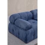Casa si Gradina - Mobilier - Canapele si coltare - Canapele - Canapea 3 locuri, Atelier Del Sofa, 100% poliester, albastru inchis, 290x95x75 cm - Infinity.ro