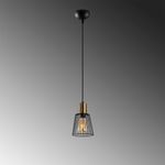 Casa si Gradina - Corpuri si surse de iluminat - Lustre si pendule - Lustra, Opviq, metal, negru antic, 16x16x29 cm, inaltime reglabila - Infinity.ro