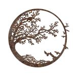 Casa si Gradina - Decoratiuni - Decoratiuni perete - Accesoriu decorativ de perete, Wallxpert, metal, antichizat, 66x68 cm - Infinity.ro