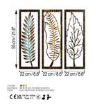 Casa si Gradina - Decoratiuni - Decoratiuni perete - Accesoriu decorativ de perete, Wallxpert, metal, multicolor, 55x22x1.5 cm - Infinity.ro