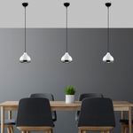 Casa si Gradina - Corpuri si surse de iluminat - Lustre si pendule - Lustra, Opviq, metal, alb, diametru 17 cm, inaltime reglabila 25-112 cm - Infinity.ro