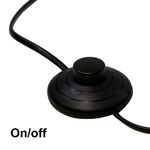 Casa si Gradina - Corpuri si surse de iluminat - Veioze si lampi - Lampadare - Lampadar, Opviq, metal, portocaliu, 147 cm - Infinity.ro