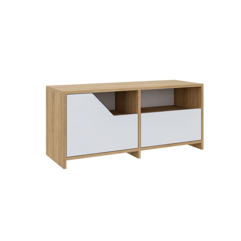 Casa si Gradina - Mobilier - Organizare si depozitare - Organizator incaltaminte - Organizator incaltaminte, Hanah Home, pal melaminat, stejar si alb, 105x47x37 cm - Infinity.ro