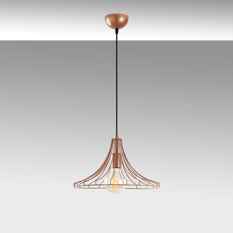 Casa si Gradina - Corpuri si surse de iluminat - Lustre si pendule - Lustra, Opviq, metal, cupru, 37x126 cm - Infinity.ro
