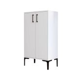 Casa si Gradina - Mobilier - Organizare si depozitare - Organizator incaltaminte - Dulap pentru pantofi, Hanah Home, pal melaminat, alb, 60x35x111 cm - Infinity.ro