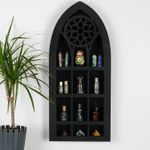 Casa si Gradina - Mobilier - Biblioteci si rafturi - Etajere - Etajera, Hanah Home, lemn, negru, 45x20x6 cm - Infinity.ro