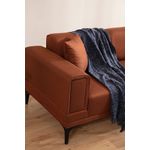 Casa si Gradina - Mobilier - Canapele si coltare - Coltare - Coltar extensibil, Hanah Home, lemn fag si pal, rosu tigla, 250x140x85 cm - Infinity.ro