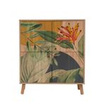 Casa si Gradina - Mobilier - Dulapuri si sifoniere - Dulapuri - Dulap multifunctional, Hanah Home, pal melaminat, sonoma verde galben, 95x36x111 cm - Infinity.ro