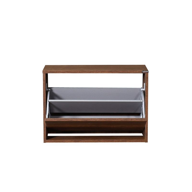 Casa si Gradina - Mobilier - Organizare si depozitare - Organizator incaltaminte - Dulap pentru pantofi, Hanah Home, pal melaminat, nuc oslo, 60x42x30 cm - Infinity.ro